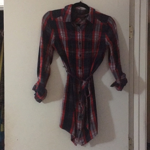 Banana Republic button up belted tunic - Picture 1 of 1